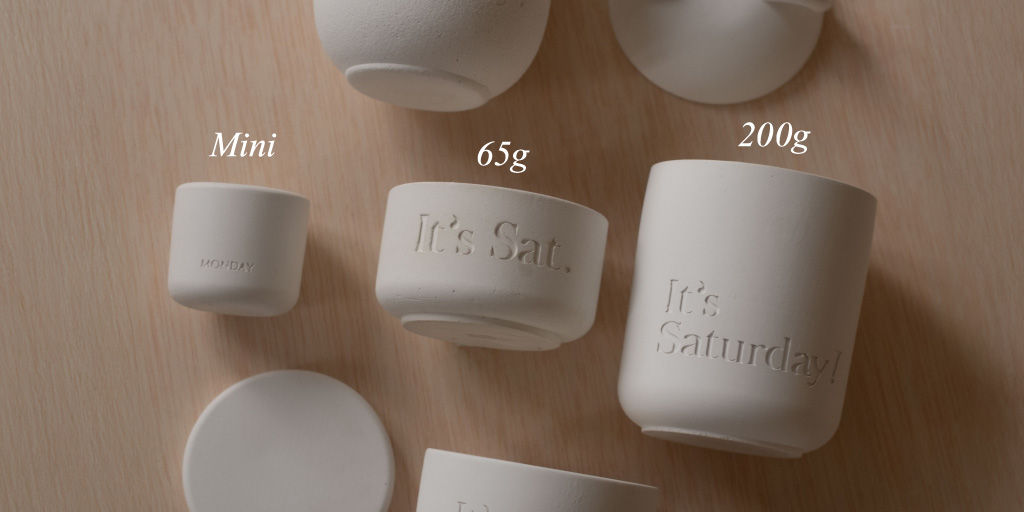 mini水泥香氛蠟燭