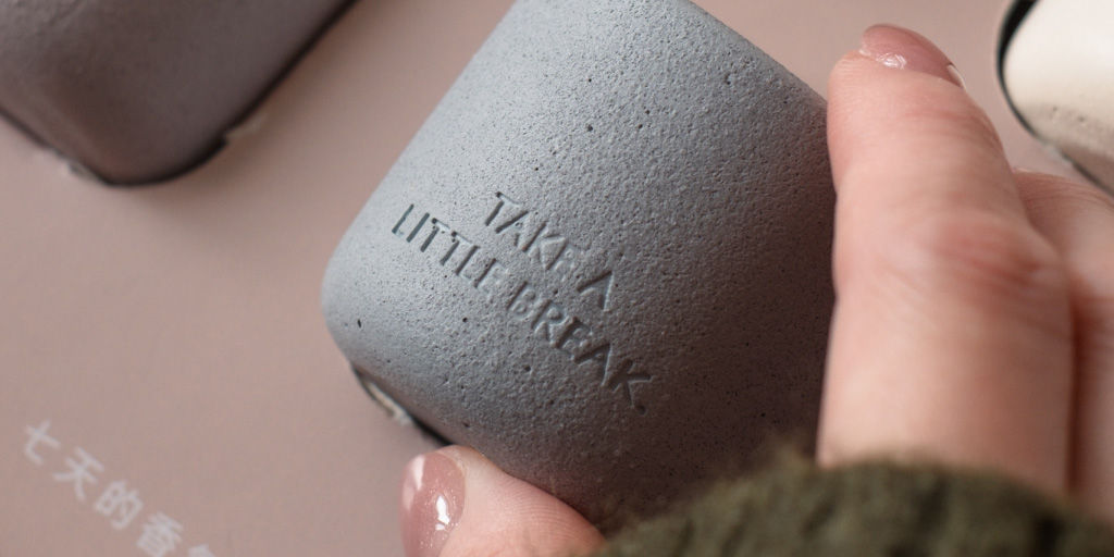 mini水泥香氛蠟燭