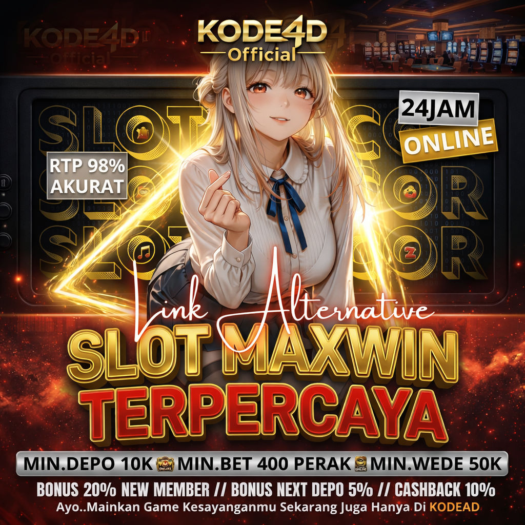 KODE4D: Situs Slot Mahjong Gacor dengan Jackpot Besar & RTP Tinggi