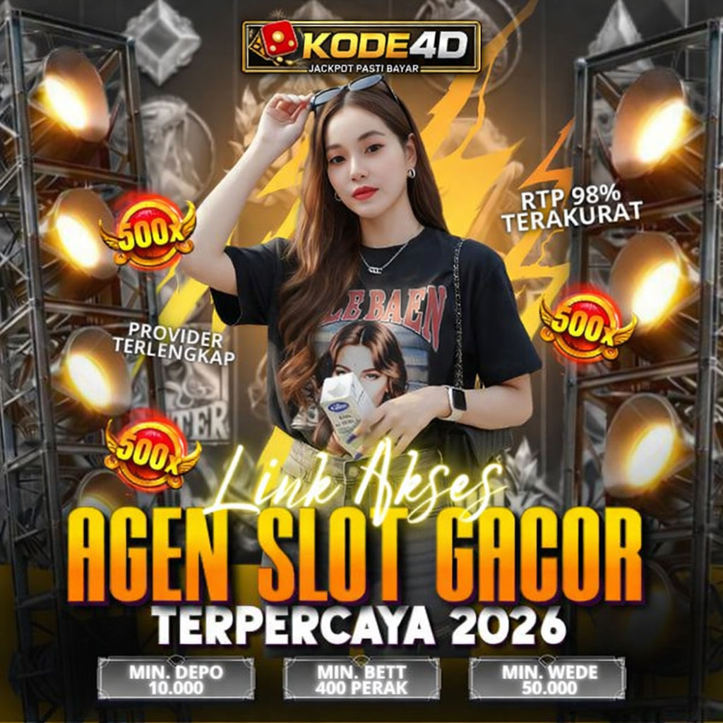 KODE4D : Daftar Resmi Link Situs Slot Gacor Terbaru Gampang JEPE Hari Ini image 1