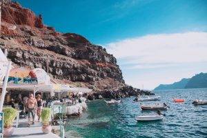 Red Beach- Santorini tengerpartjai