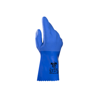 Gants protection chimique nitrile Mapa Ultranitril 493 taille 9