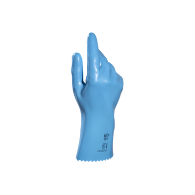 Gants Étanches Protection Chimique Légère Bleus et Jaunes Mapa 405 - Taille  M - Mapa - Fourniresto