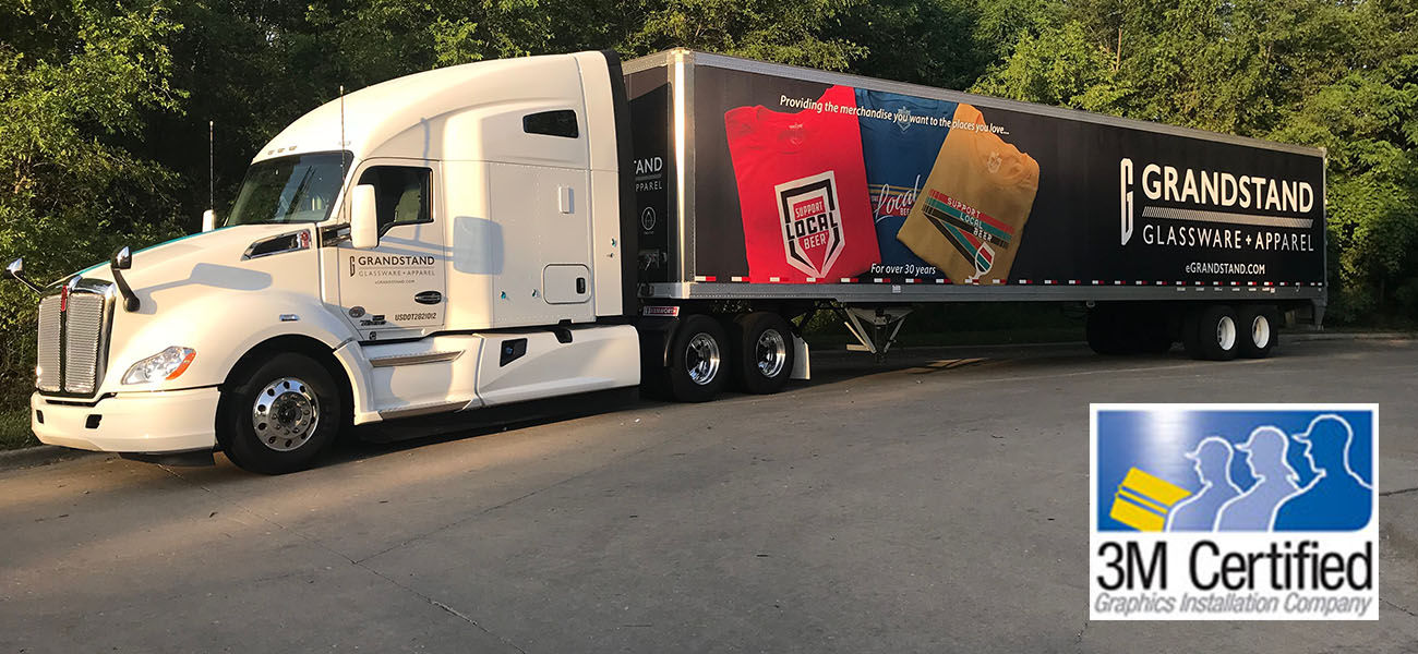 Lawrence Sign Up - Grandstand Semi Box Truck Graphics