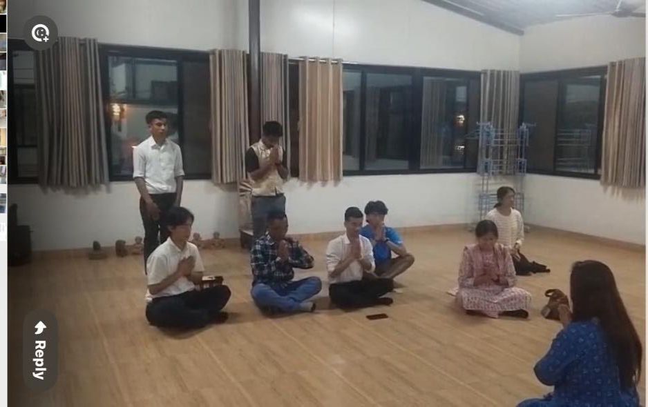 YogaNidra with Gorkha Athletes