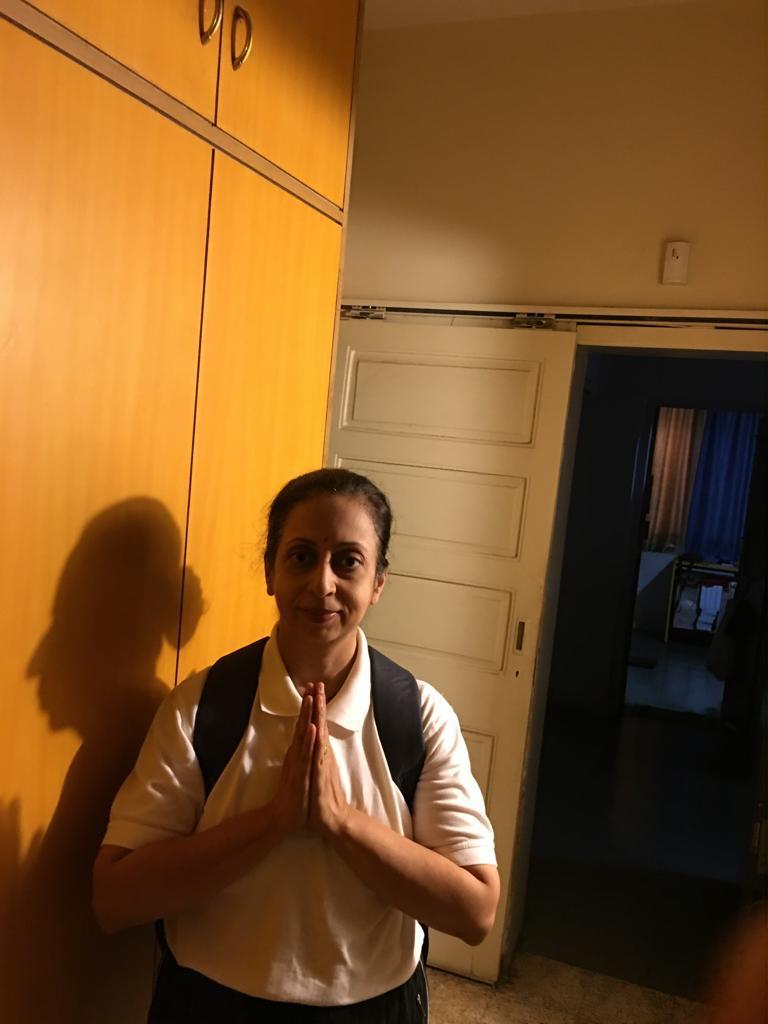 Welcoming Yoga Instructor