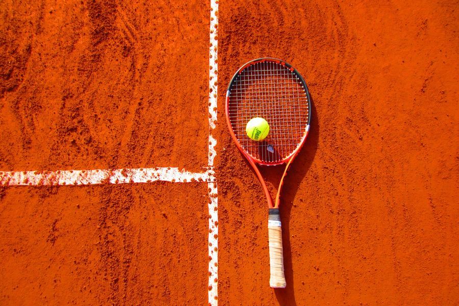 Tennis court event