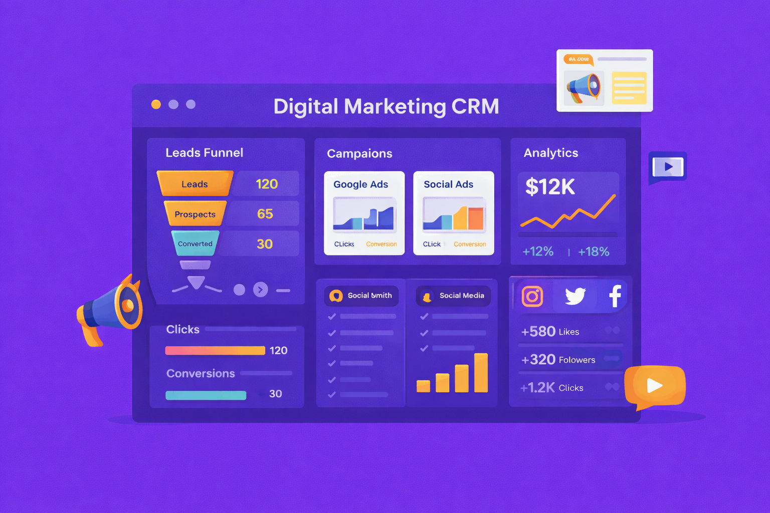 Digital Marketing CRM