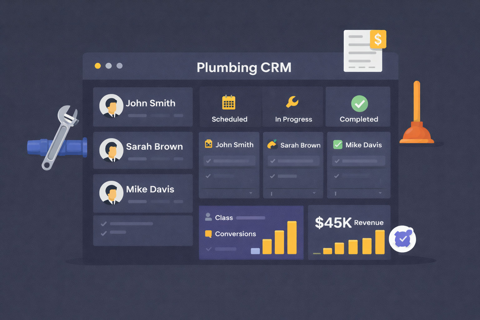 Plumbing CRM
