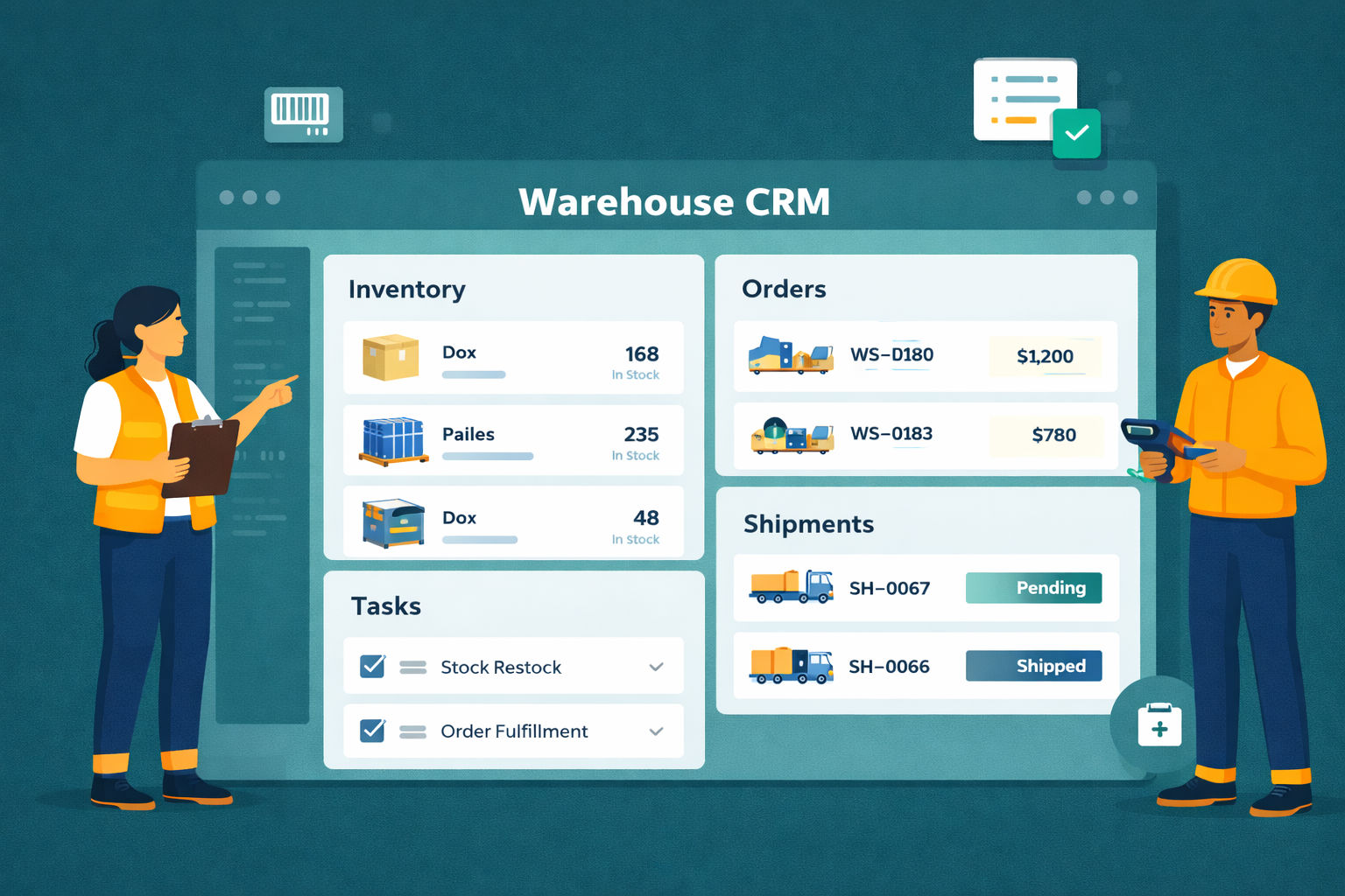 Warehouse Management CRM