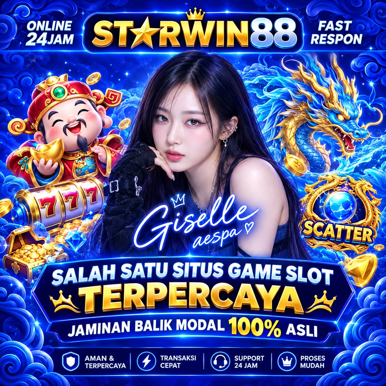 STARWIN88: Salah Satu Situs Game Slot Terpercaya Jaminan Balik Modal 100% Asli