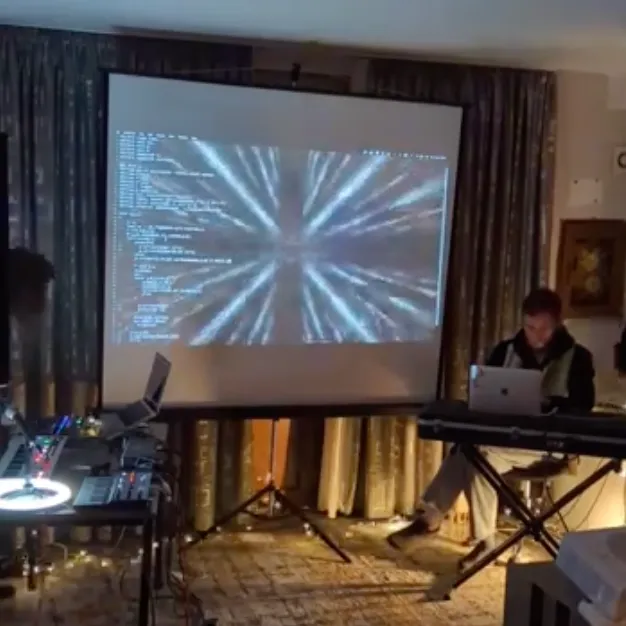 Live coding at Dolidze 77