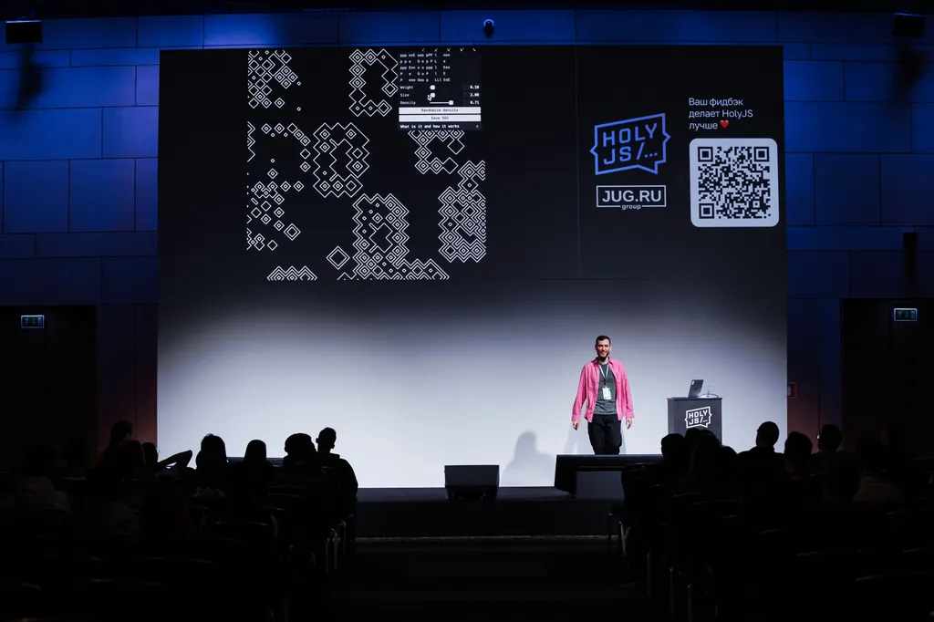 Talk at HolyJS: Algorithmic Graphics: JS for Design and Art