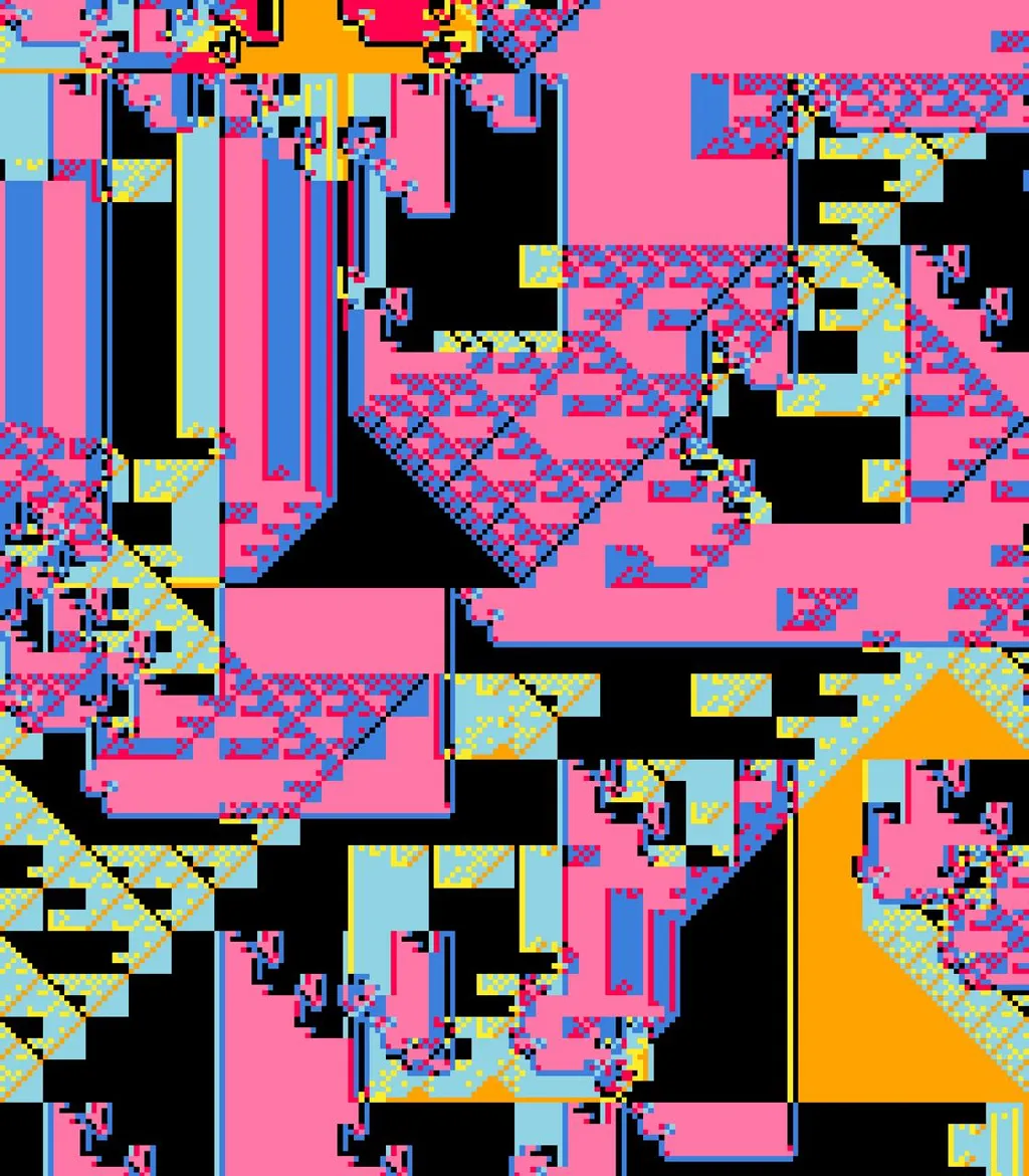 Zero-player game. Бесконечный неповторяющийся узор