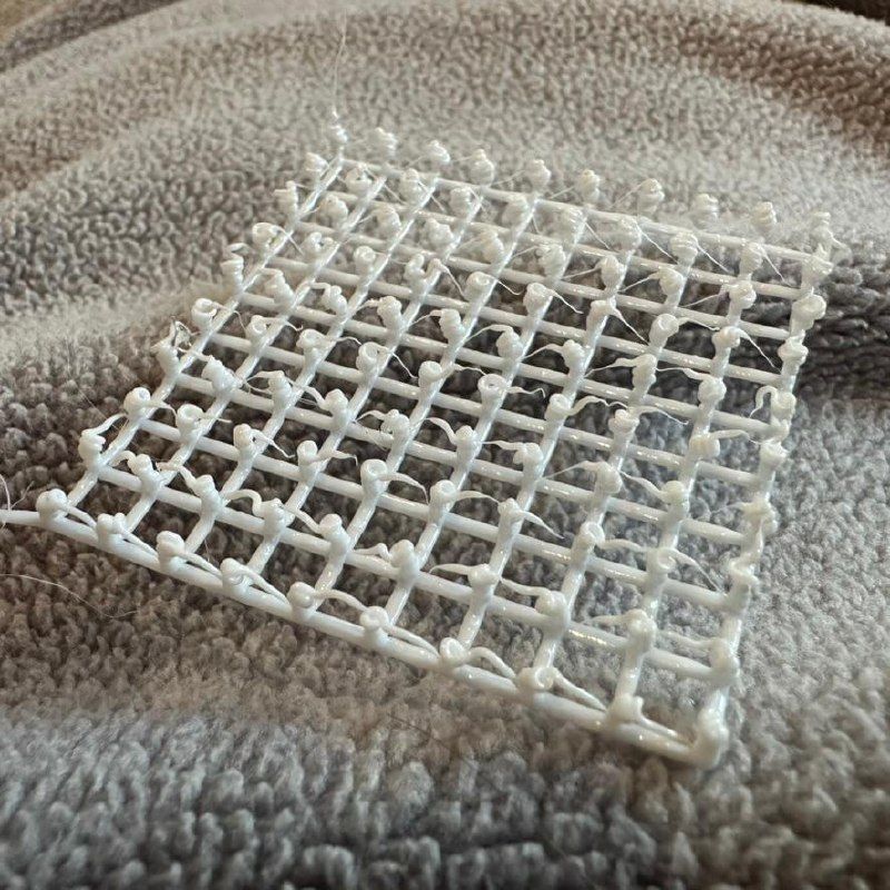 Test piece with different retraction distances and pre-retraction pauses