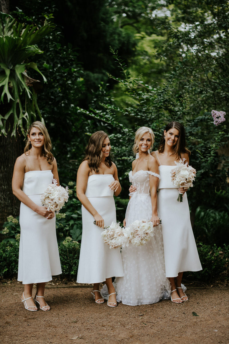 light pink and champagne bridesmaid dresses Light Pink Sheath Cowl Neck Bridesmaid Dresses, MBD228 main image 0