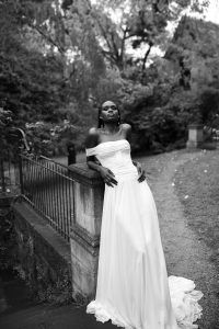 OCEAN by Georgia Young Couture Ivory Tribe