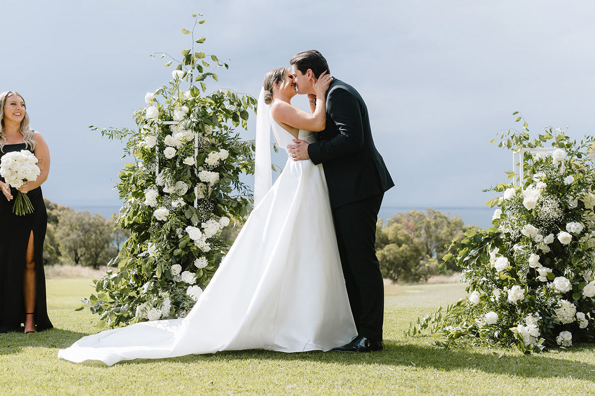 Real Wedding Anna Tom Bellarine VIC Ivory Tribe