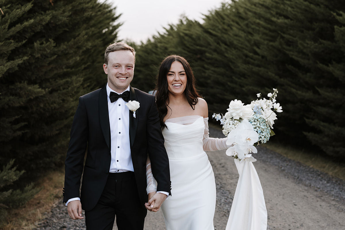 Real Wedding  Victoria & Sam, Bannockburn VIC | Ivory Tribe