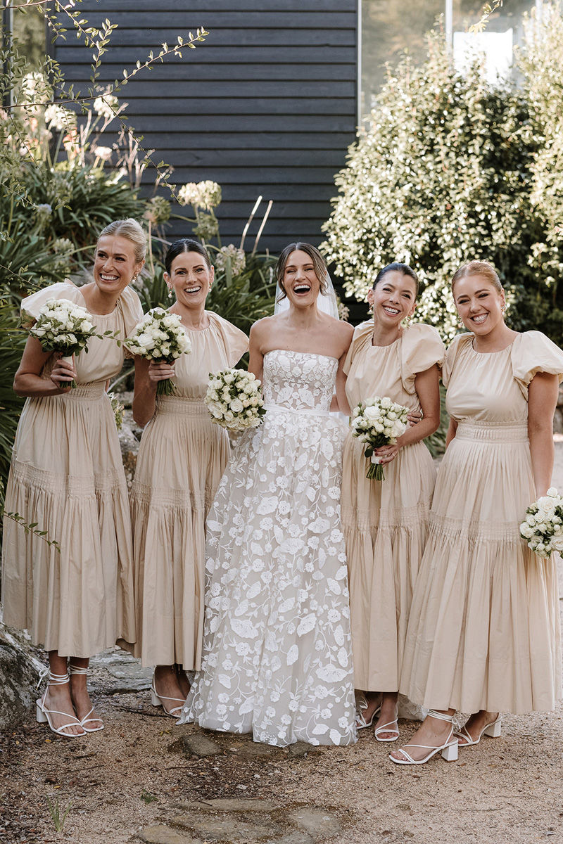 madeleine white bridesmaid dresses Madelyn Floor-Length Bridesmaid Dress