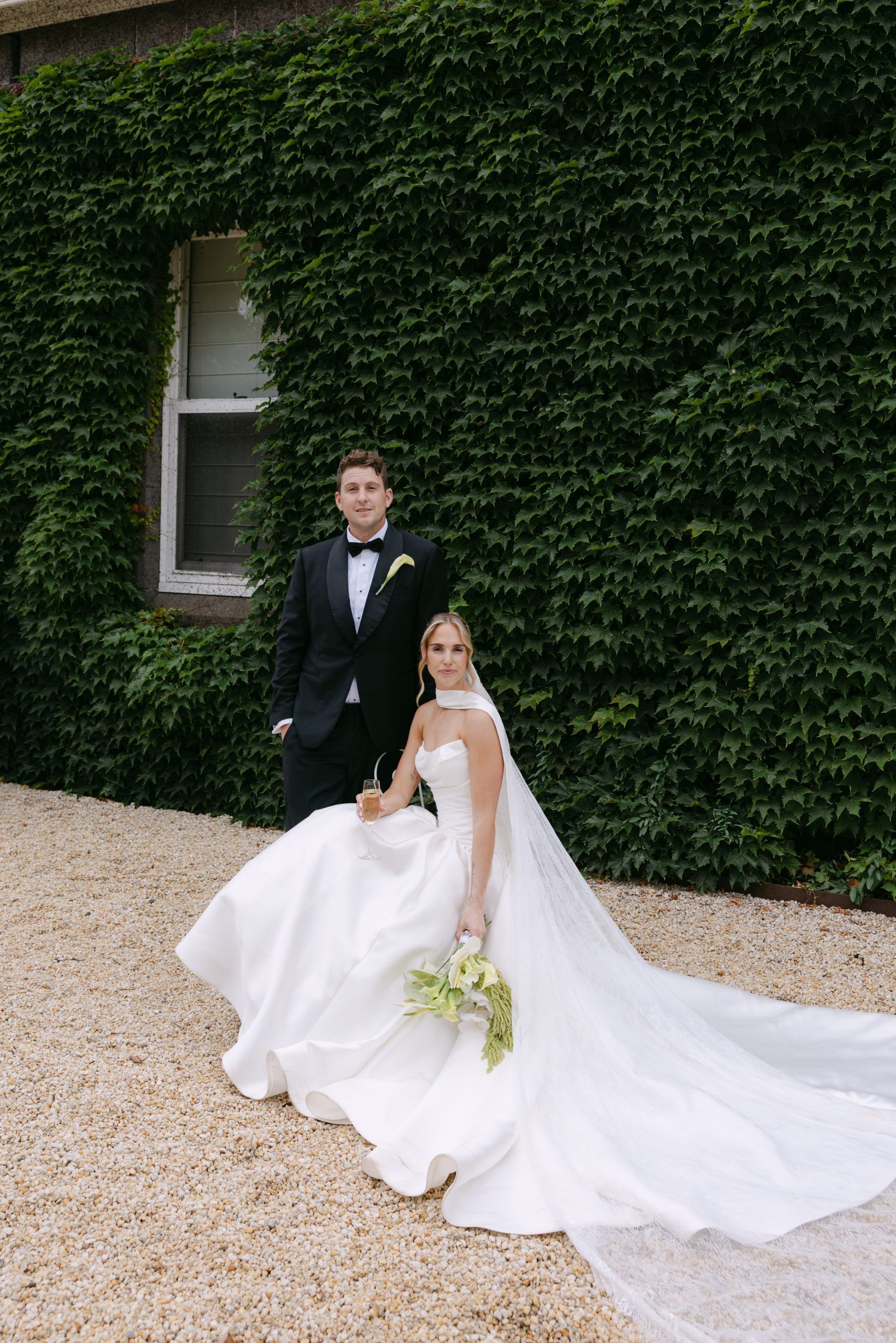A vintage European garden party in chartreuse | Ivory Tribe