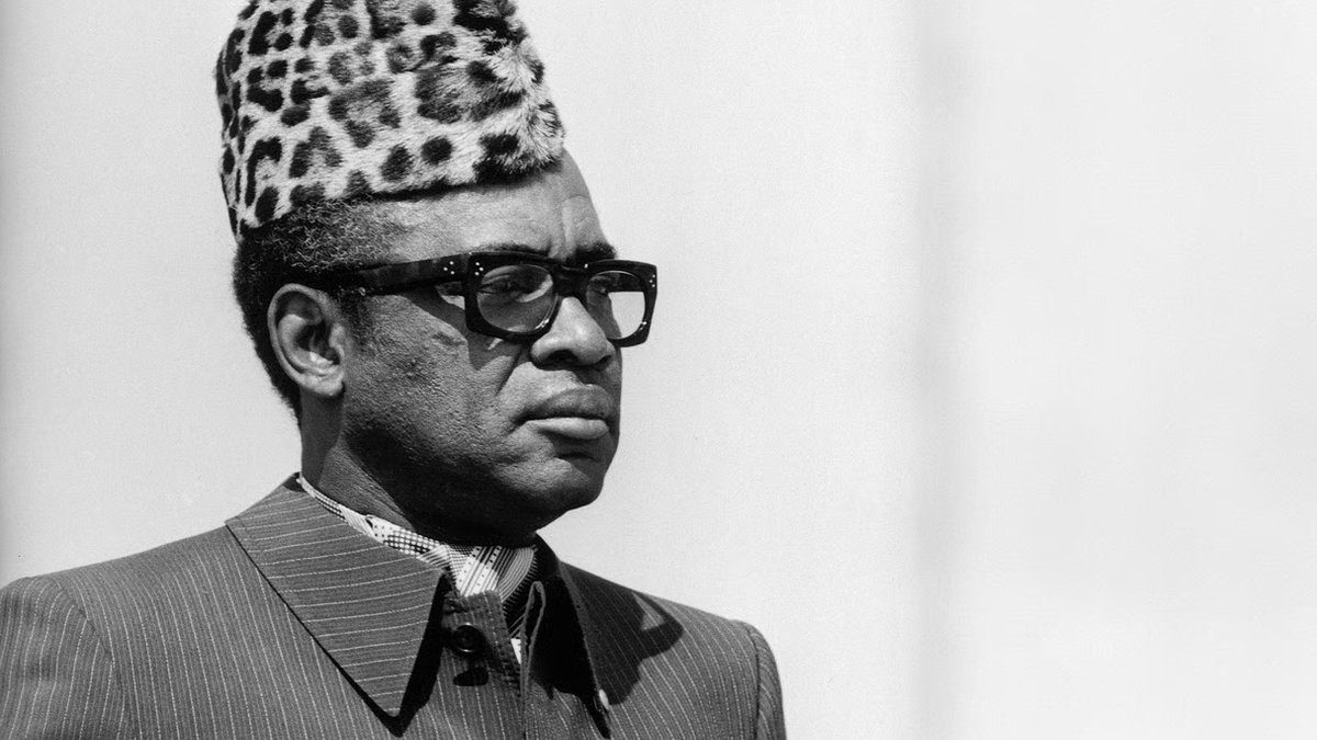 Mobutu Sese Seko, président du Zaïre (1965–1997)