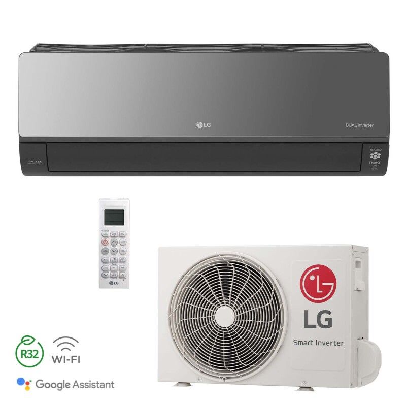 LG 5.0KW Artcool zwart met WIFI & UVnano - Inclusief standaard montage - LG - Vanaf €2.999 inclusief installatie LG 5.0KW Artcool zwart met WIFI & UVnano - Inclusief standaard montage - LG Airconditioning kopen bij KH Installaties. Prijs: €2.999 inclusief montage.