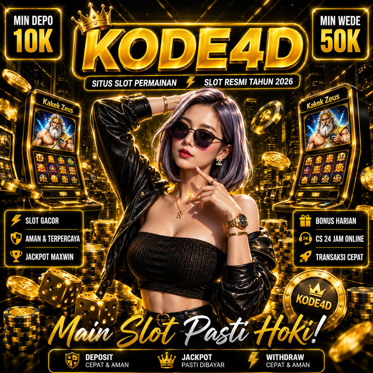 KODE4D : Wewenang No.1 Situs Slot Gacor 2026 Yang Paling Di Minati Tahun Ini