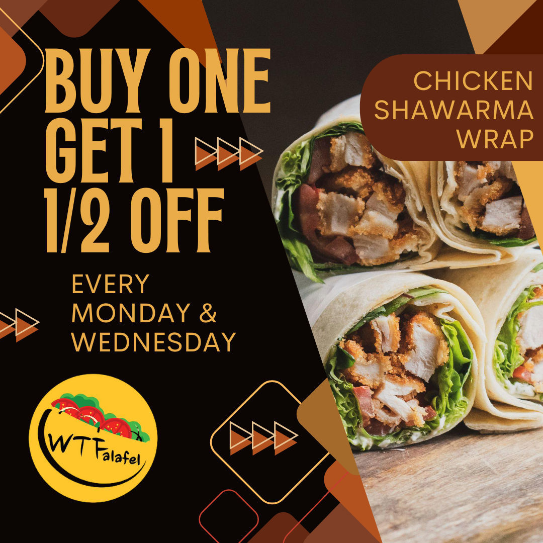 Buy 1 Get 1 50% OFF