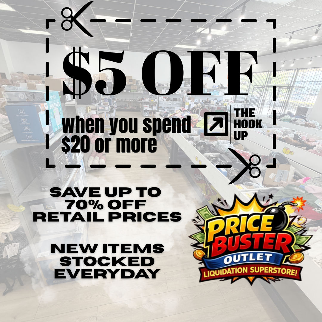 $5 OFF when you spend $20 