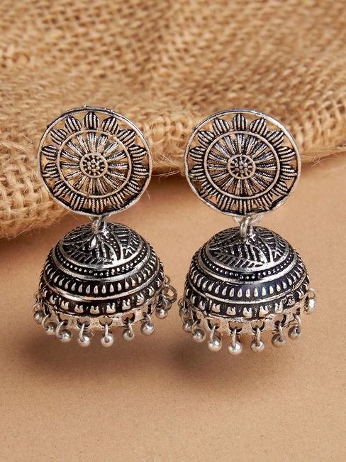 Fida Ethinic Traditional Jhumki Earrings 