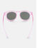 ToniQ Kids Pink Rainbow Uv Protected Sunglass For Girls