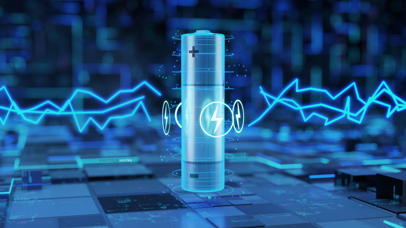 DC-coupled battery connected to a hybrid inverter