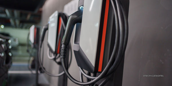 New sub-main serving commercial EV charger field — distribution upgrade and selectivity study London electricalworks