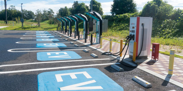 Commercial EV site civils and cable trenches — coordinated install for workplace chargers North London NICEIC