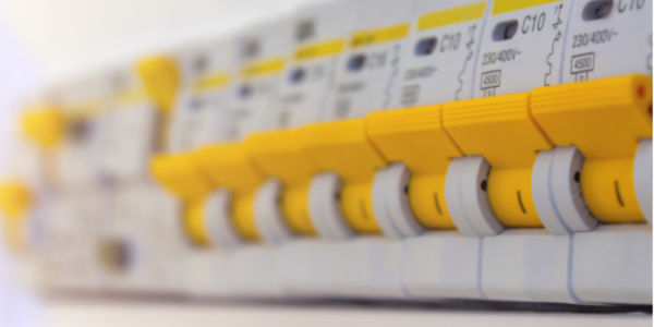 Metal consumer unit with MCBs and RCDs — 18th Edition fuse board upgrades London electricalworks