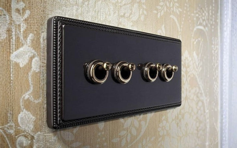 Smart switch module behind existing plate — neutral-required retrofit London electrician