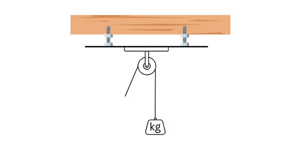 Chandelier structural load diagram - ceiling reinforcement for heavy lighting London NICEIC
