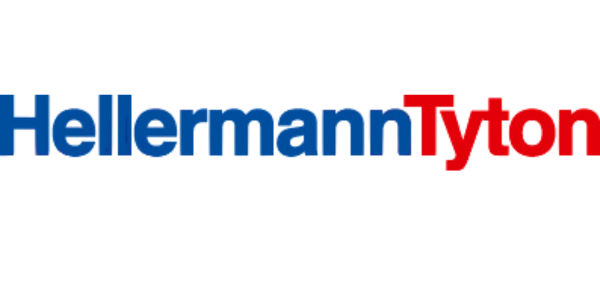 Hellermann Tyton cable management brand logo — neat SWA and containment electricalworks London