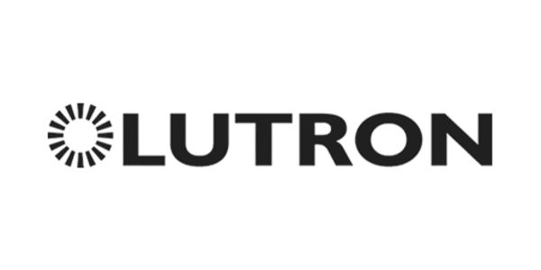 Lutron HomeWorks smart lighting brand logo — automated scenes Kensington Chelsea London