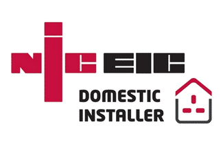 NICEIC Domestic Installer badge — Part P certified rewires and extensions in Kensington Chelsea Battersea London electricalworks