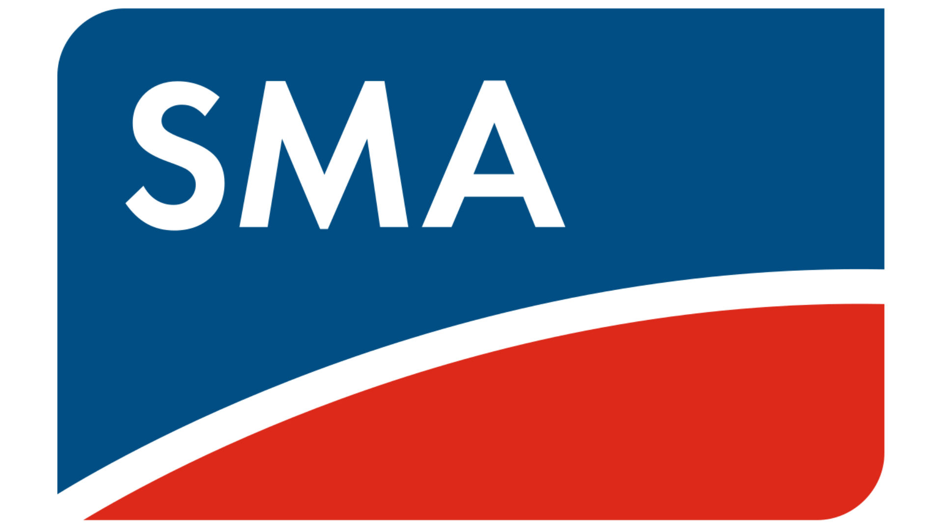 SMA Sunny inverter brand logo — MCS-certified solar string inverters for residential and commercial PV