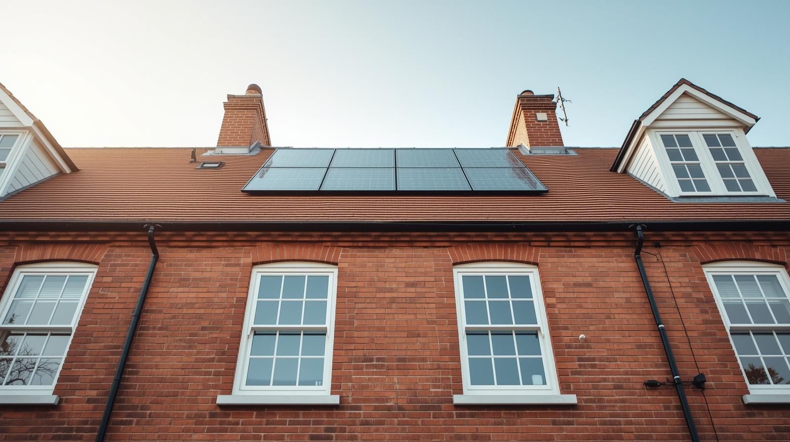 Aesthetic solar panels on premium property — London renewable transformation