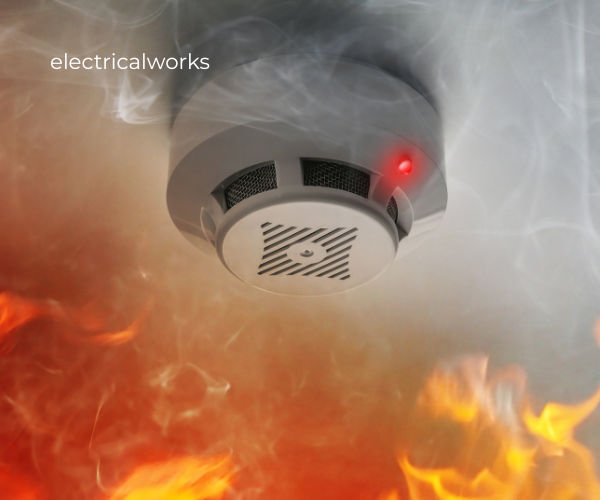 Heat and smoke detection near battery store — insurance and DNO best practice London install