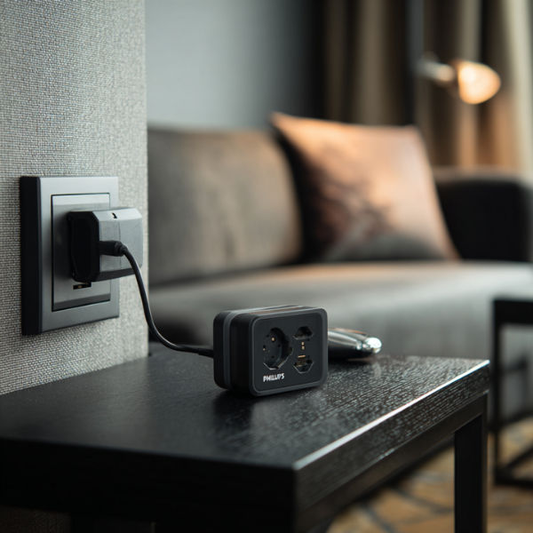 Twin USB-C socket outlet — living room power upgrade for London home rewiring NICEIC