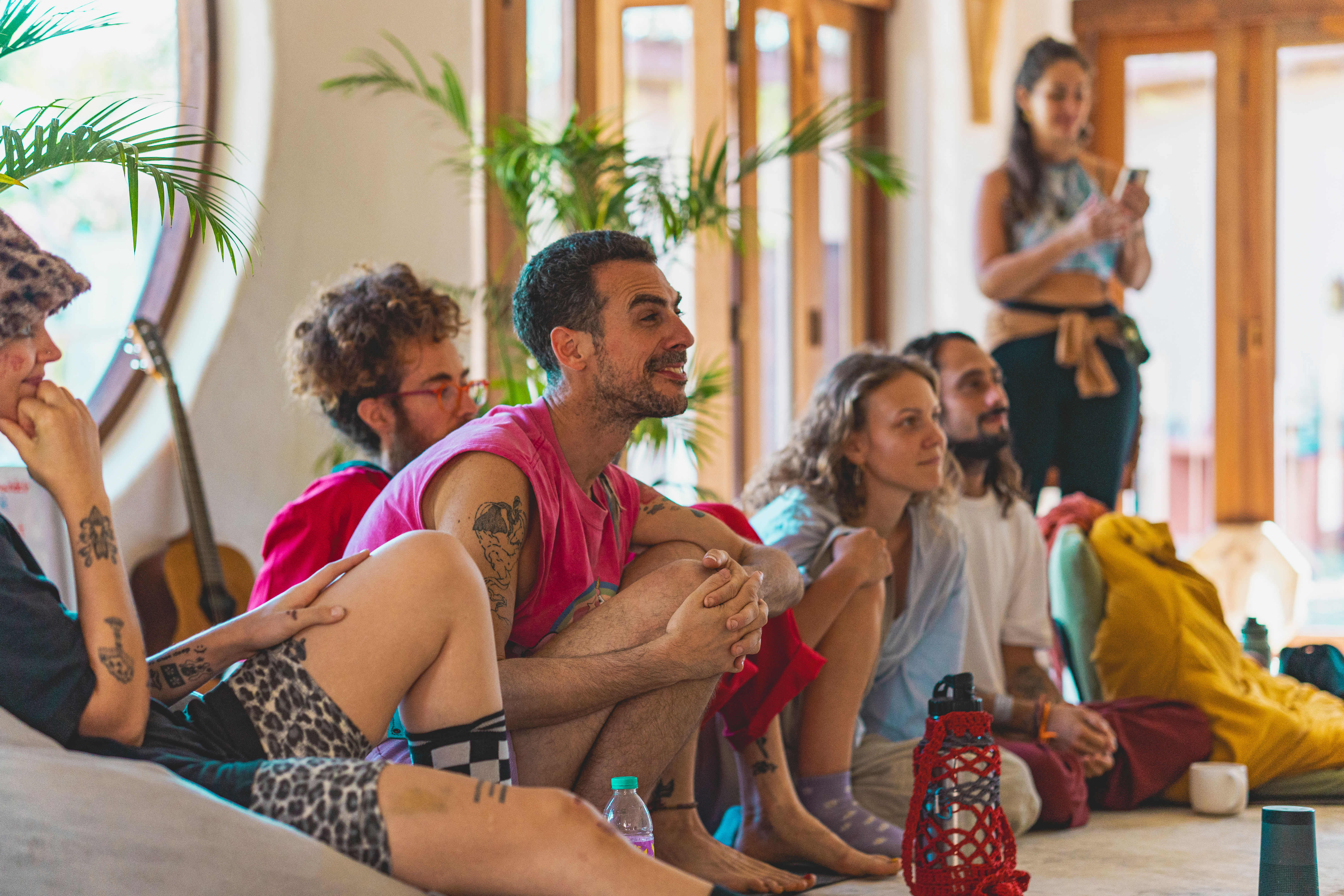 Group circle discussion