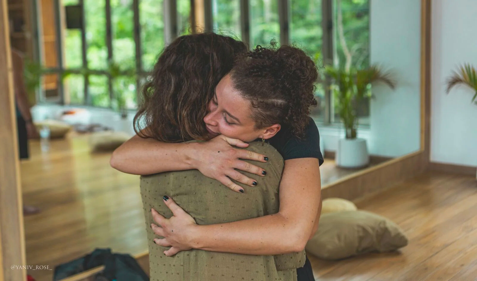 Sunset group reflection