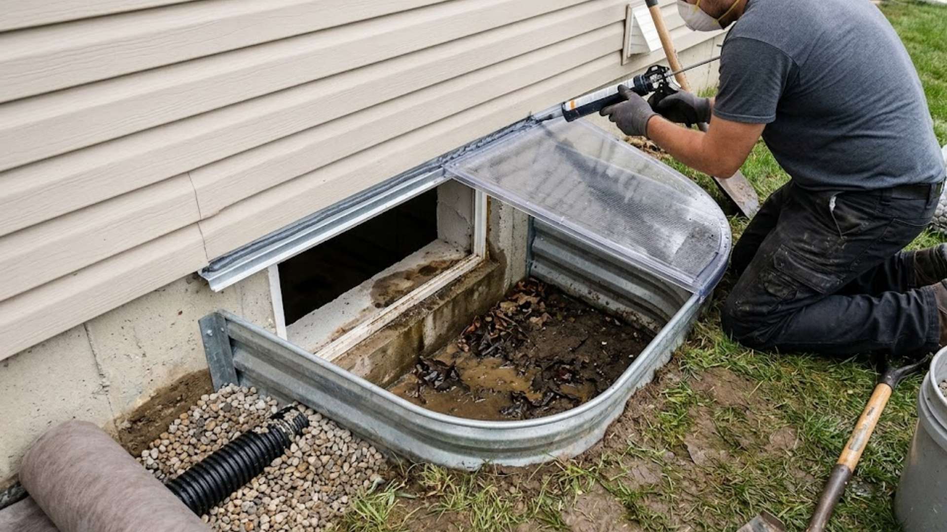 Window Well Drain Repair in Springfield, IL