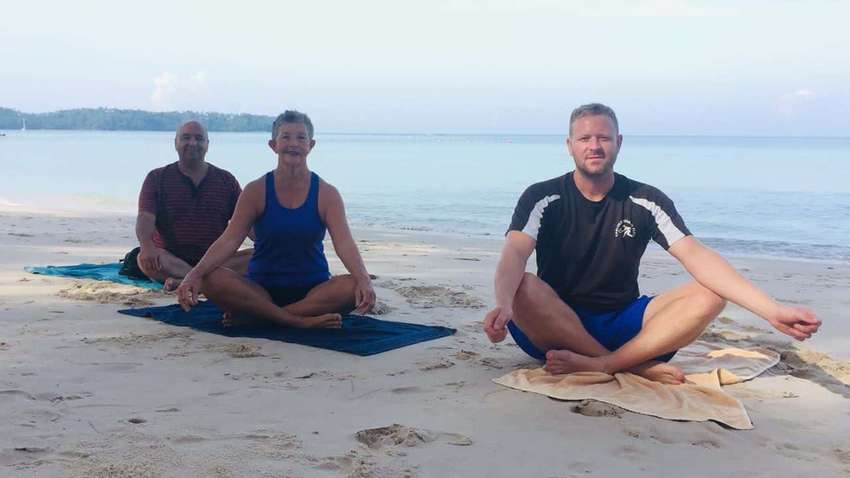 Beach Pranayama