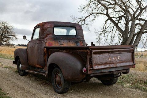 1949 Chevrolet 3100 GMC 100 Short Box Farm Truck Barn Find for sale